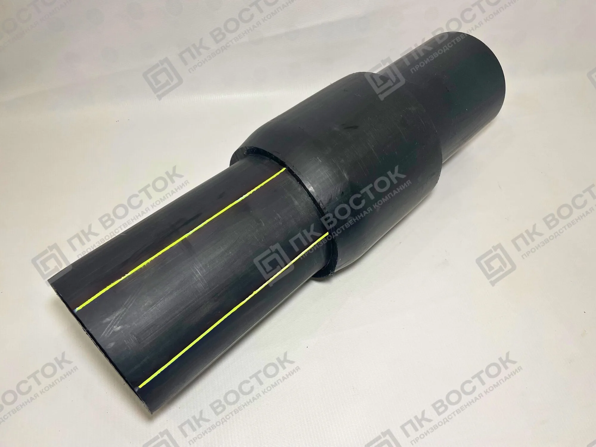 Неразъемное соединение полиэтилен-сталь 180-159 мм SDR 11 газ