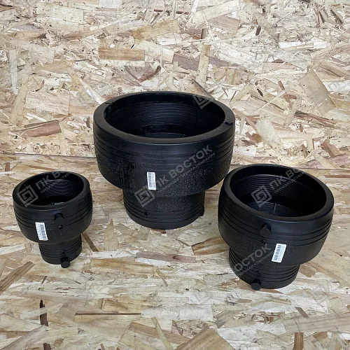 Переход ПНД ПЭ 100 электросварной 50х40 мм SDR 11 для воды