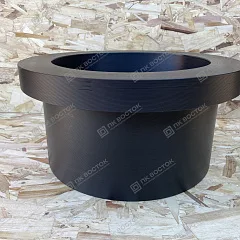 Втулка под фланец 400 мм SDR 17 ПЭ100 литая удлиненная